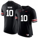 NCAA Ohio State Buckeyes Men's #10 Corey Brown Black Nike Football College Jersey USO1545KK